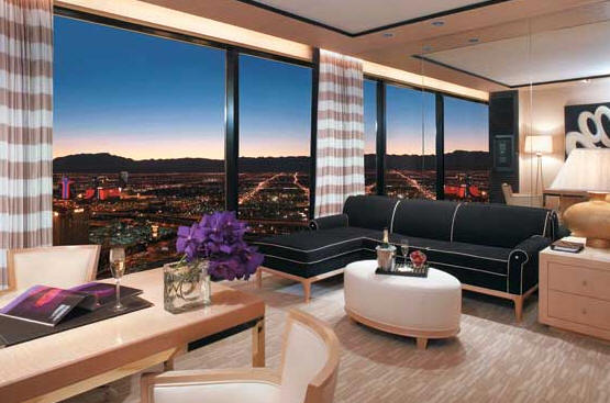 Rooms at Encore Las Vegas Las Vegas All rooms in the hotel are suites.
