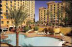 the outdoor pool of the Fairfield Resort in Las Vegas