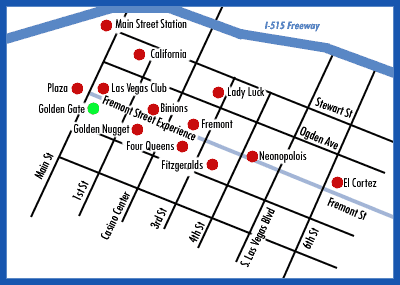 map to golden gate hotel
