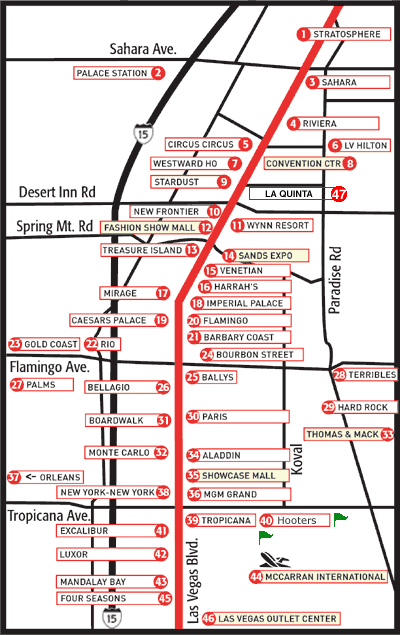 las vegas strip map of hotels. las vegas strip map hotels.