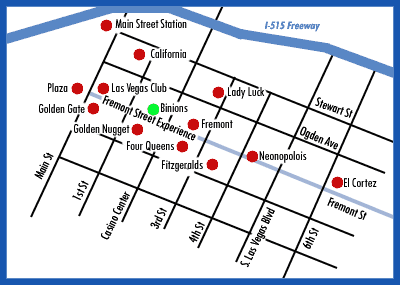 map to Binions