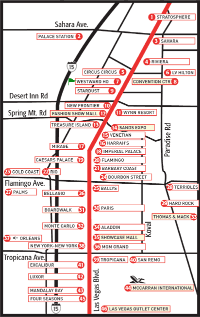 map to Westward Ho