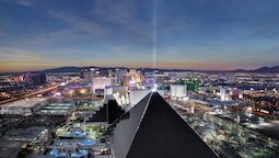 Satellite View of the Las Vegas Strip. Las Vegas Interactive VR Map