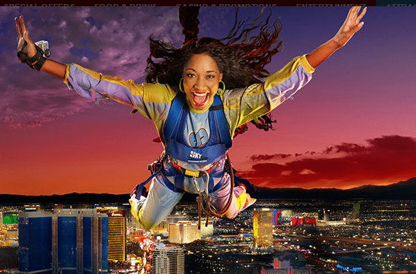 SkyJump Ride at Stratosphere