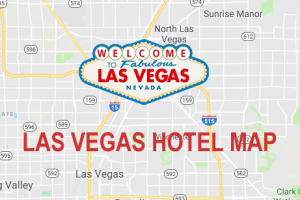 Map of Vegas Hotels