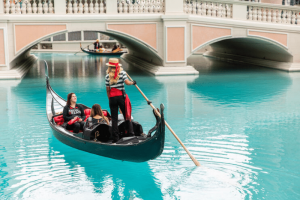 Gondola Ride at The Venetian