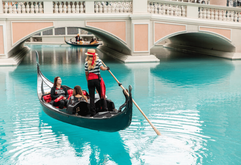 Gondola Ride at The Venetian