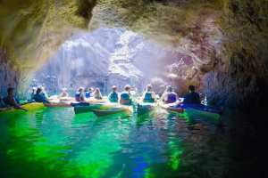 Emerald Cave Kayak Tour on the Colorado River