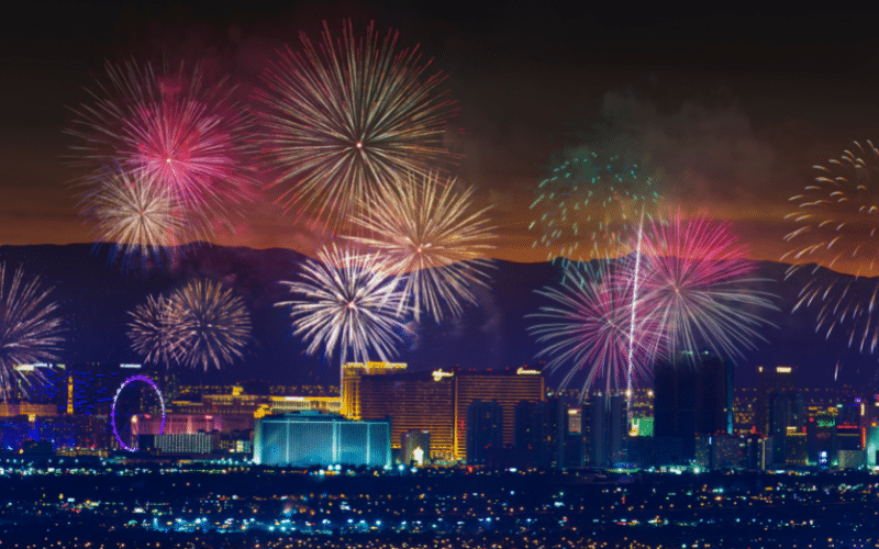 New Year's Eve 2023  Fremont Street in Downtown Las Vegas