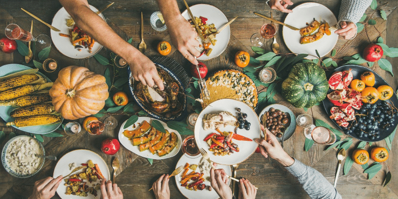 Thanksgiving dinner in Las Vegas