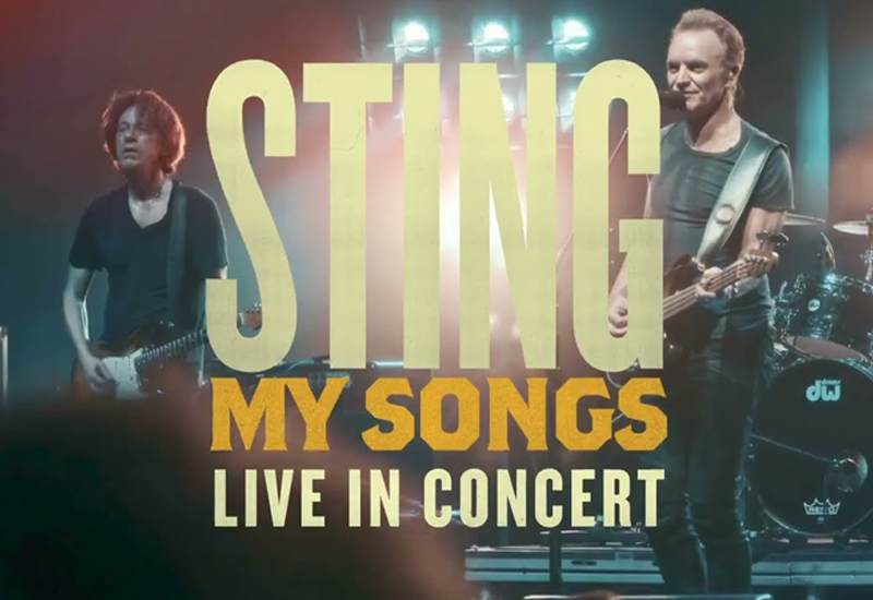 Sting: My Songs (Apr 1-9, 2023)
