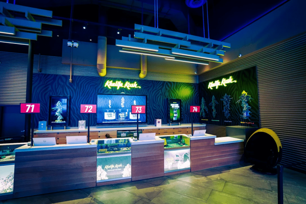 Planet 13 cannabis dispensary in Las Vegas. 
