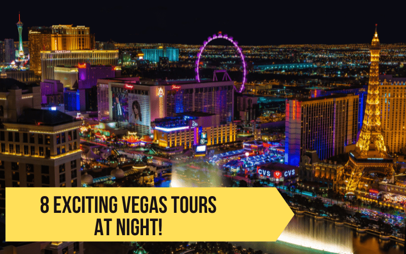 Las Vegas: Panoramic Night Tour with Live Guide