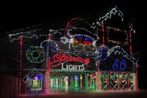 Glittering Lights: Drive-Thru Light Show Santa Tram (thru Jan 5, 2025) 