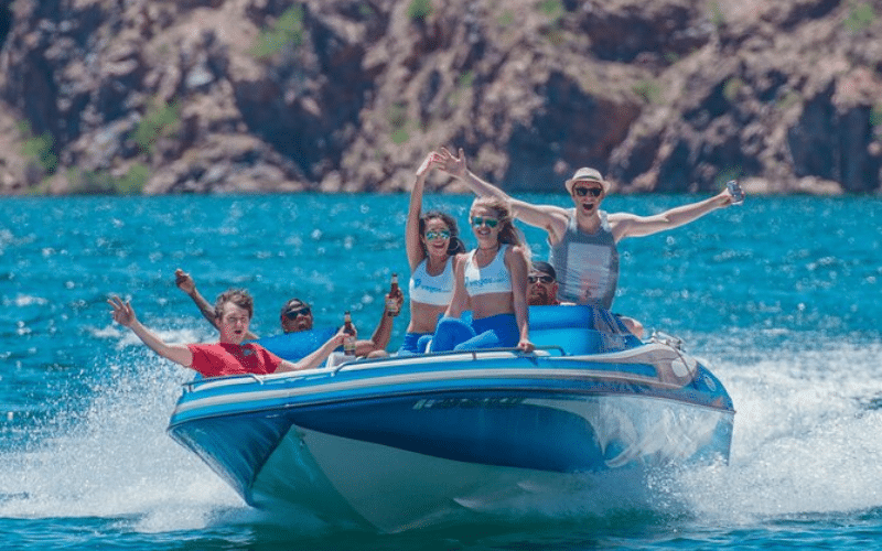 VIP Ultimate Speed Boats and Machine Gun Shooting Adventure with Hoover Dam