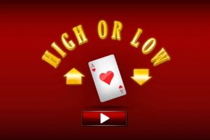 Play High or Low Vegas Card Game