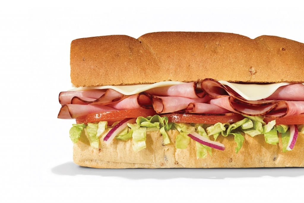 Sandwich from Subway at Miracle Mile Shops