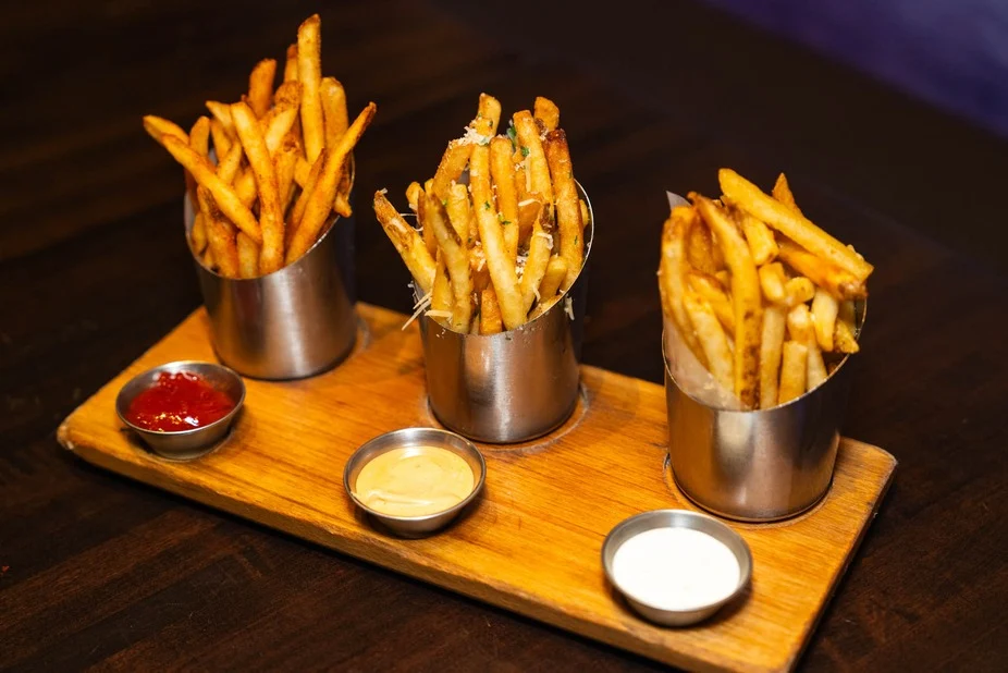 French Fry Flight from Flights at Miracle Mile Shops
