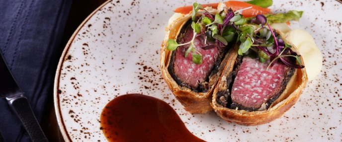 Beef Wellington from Gordon Ramsay Pub & Grill at Caesars Palace