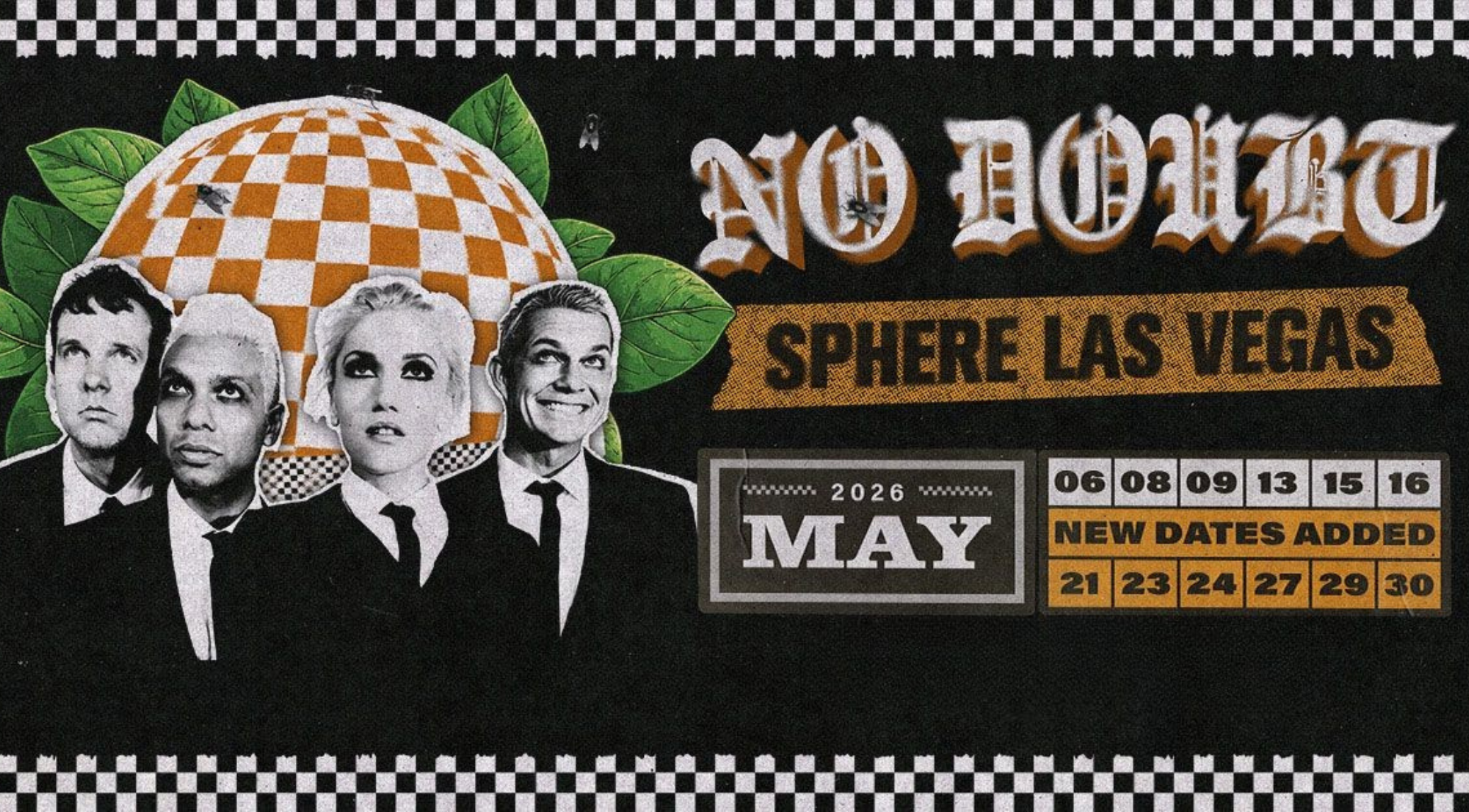 No Doubt at Sphere (May 6-30, 2025)