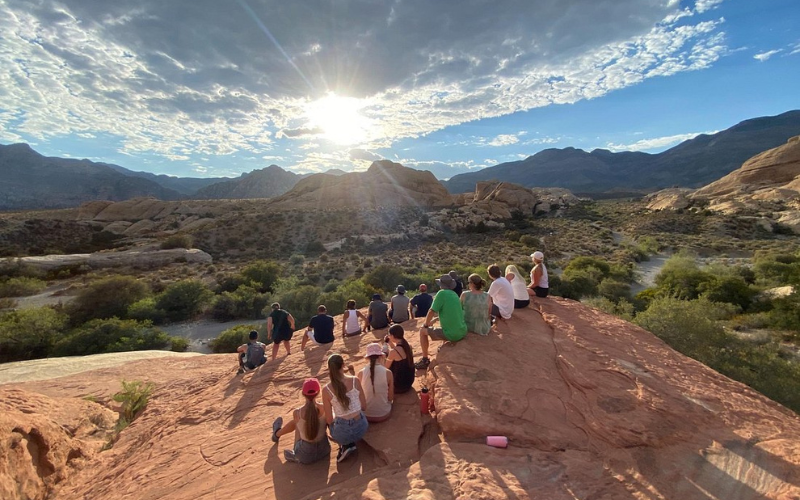Small Group Red Rock Sunset Tour (Optional 7 Magic Mountains)