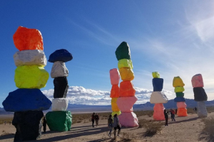 Red Rock Canyon, Nelson Ghost Town, 7 Magic Mountains, Hoover Dam