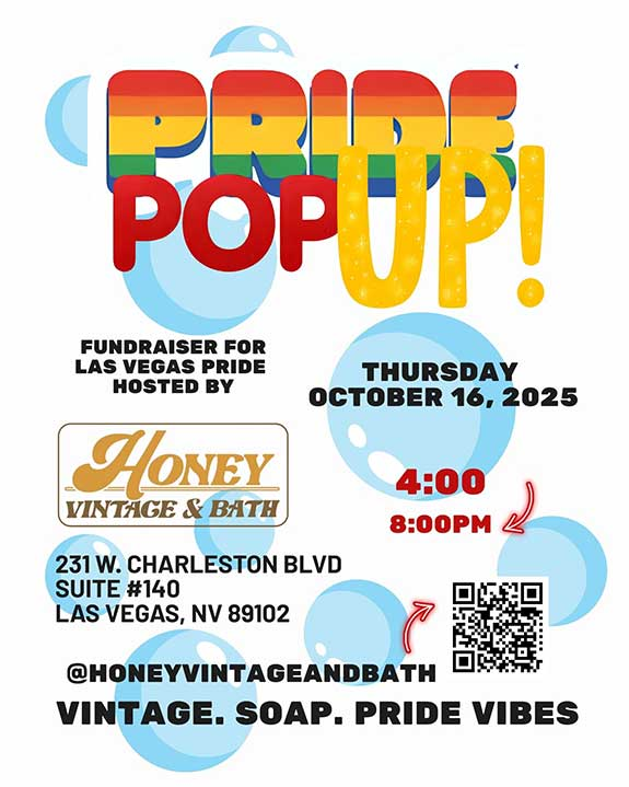 Las Vegas Pride Pride Pop Up! Poster