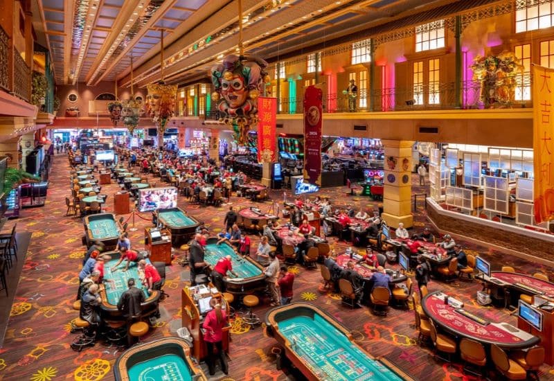 the orleans casino floor