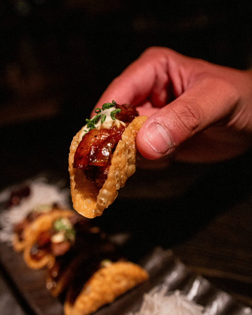 Wagyu Tacos from Nobu Las Vegas