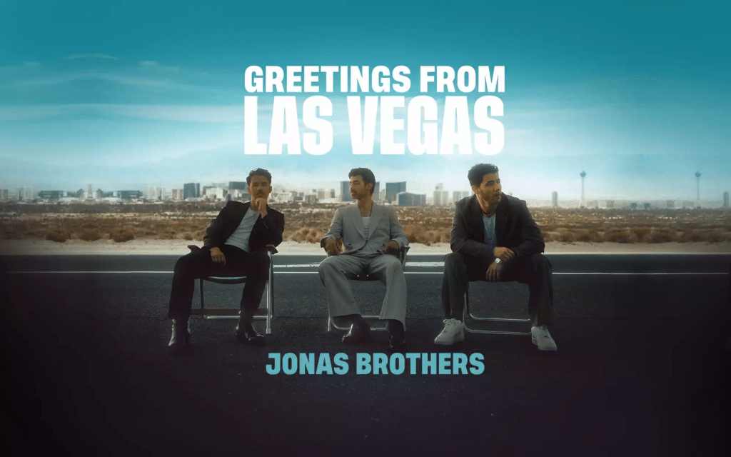 Jonas Brothers Las Vegas tour promotional photo